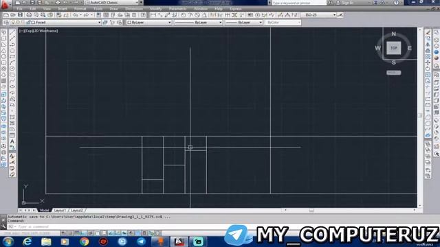 AUTOCAD FASAD 8-DARS || MY COMPUTER