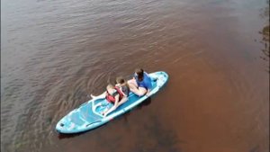 MyBoat 11 ft Dog friendly inflatable paddle board, Lake Ocean Pond, Florida