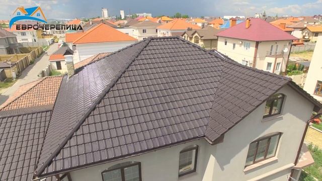 Керамическая черепица Braas 11V (Тек) Germany. смотреть онлайн