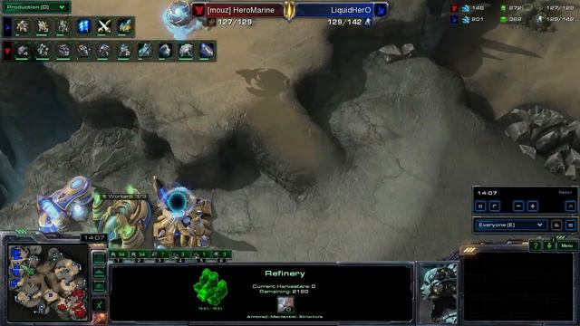 SeKo Starcraft - Hero vs HeroMarine - Team Liquid vs Mouz Sports Game 5 - Teamstory SC2 смотреть онлайн