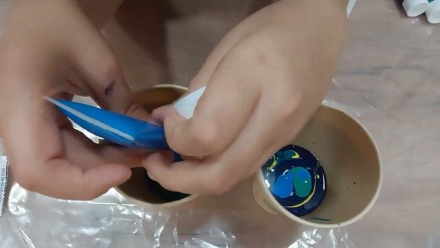 Картина жидким акрилом - очень легко и быстро картина в стиле FLUID ART смотреть онлайн