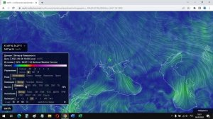 Карта ветров на Запорожской АЭС в Энергодаре