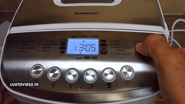 machine à pain LIDL SILVERCREST SBB 850 F2 Bread Maker Brotbackautomat Macchina per il pane смотреть онлайн