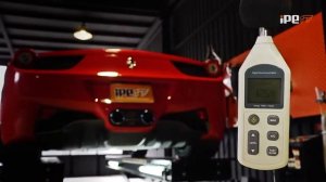 Выхлопная система Ferrari 458 Italia (iPE) Innotech