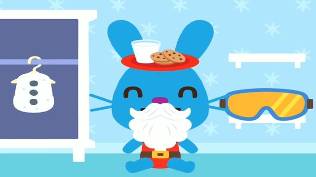 Sago Mini Babies Christmas Costume Santa, Reindeer, Elf Dress Up App For Kids смотреть онлайн