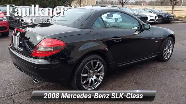 Used 2008 Mercedes-Benz SLK-Class 3.5L, Willow Grove, PA 8F180898 смотреть онлайн