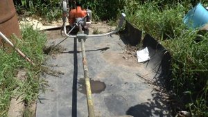 Ремонт сенокосилки. Про леску.