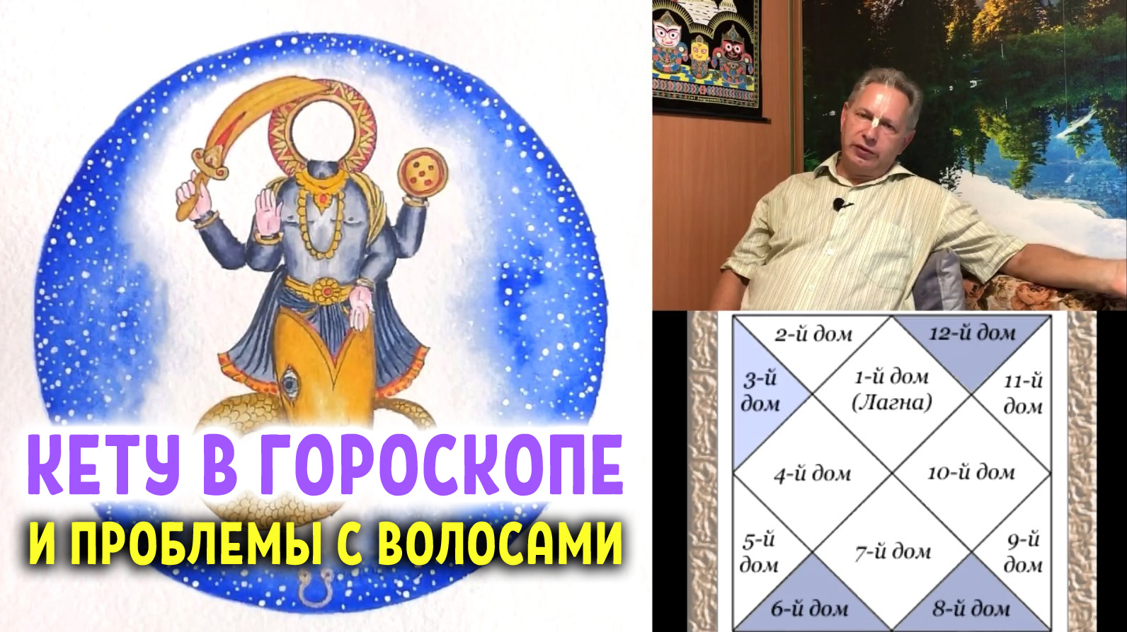 Кету в гороскопе и состояние волос - Василий Тушкин