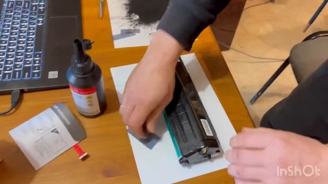 PANTUM M 650W заправка картриджа за 2 минуты самостоятельно чип