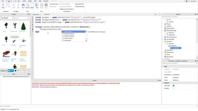 Roblox Scripting Tutorial: Teleport to Another Place GUI (Teleport Service)