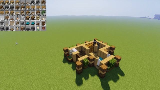 Как построить уютный стартовый дом в Minecraft 1.18.1 смотреть онлайн