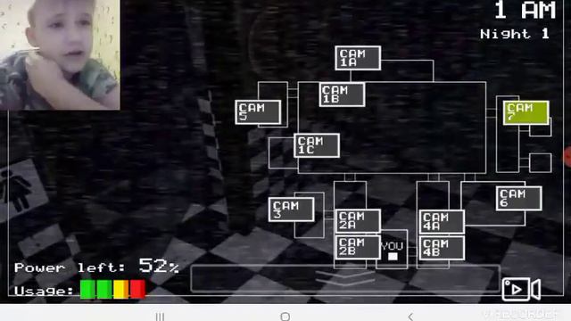 1 часть игры мишки Фредди смотреть онлайн