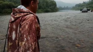 Рыбалка на хариуса в июле на реке Ортон!