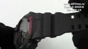 Обзор. Мужские наручные часы Casio G-SHOCK GD-100-1A