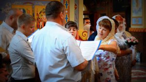 Прокимен на венчании. Хор кафедрального собора г. Кузнецовськ .