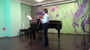 Моцарт  Романс на кларнете