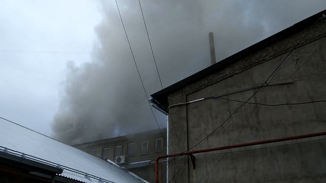 Новости Тулы: загорелся магазин "Беларусь мебель"