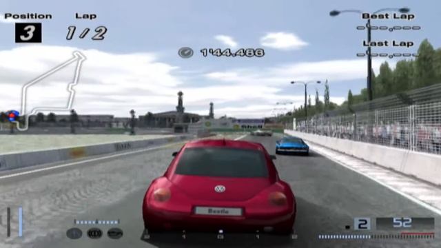 Гран Туризмо 4(Онлайн Тест Версия) Фолксваген Костенурка 2.0 Геймплей смотреть онлайн