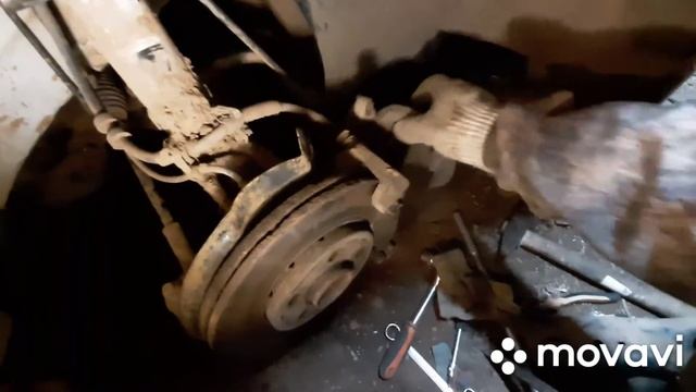 Поло седан, замена подвески своими руками часть 1.