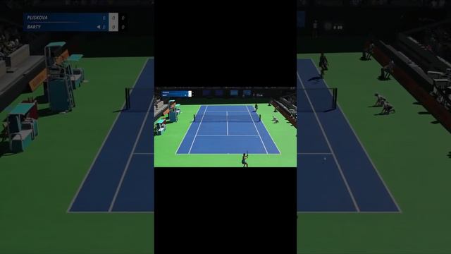 Karolina Pliskova Vs Ash Barty Tennis World Tour 2 Simulation