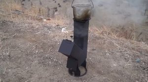 Печь походная ракетная