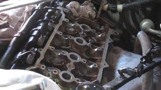 Меняем маслосьемные колпачки после промывки димексидом ! смотреть онлайн