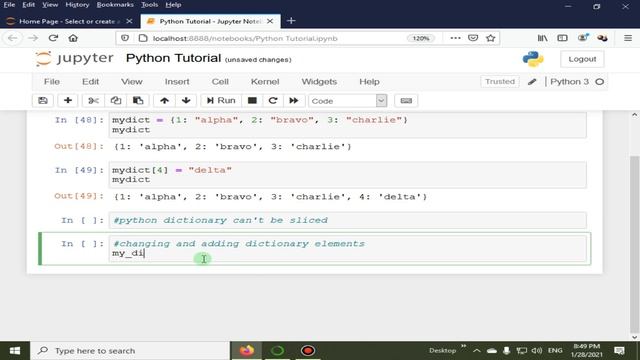 How To Add Dictionary Elements & Keys | Python 4 You | Lecture 154
