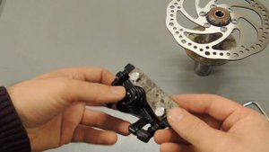 Мини байк своими руками. Установка велосипедного дискового тормоза