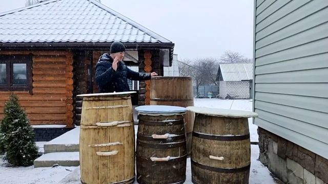 МОИ ЛОВУШКИ ДЛЯ ЛОВЛИ РОЁВ. ТРЕТЬЯ КОЛОДА БОЧКА ГОТОВА⬇️ смотреть онлайн