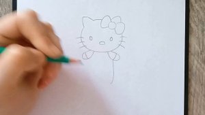 Как нарисовать Hello Kitty
