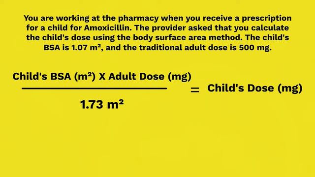 PTCB Math - Calculating a Child's Dose смотреть онлайн