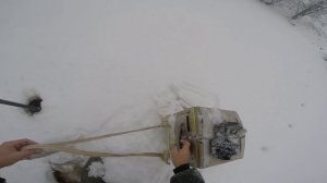 Ящик санки для зимней рыбалки, видео  rybachil.ru.mpg