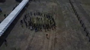 шаманы организации "Вечно Синее Небо-Хухэ Мунхэ Эсегэ Тенгери" проводят молебен