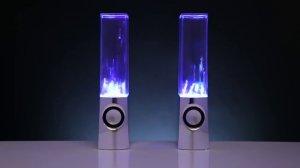 колонки с водяной светомузыкой Water Dancing Speakers