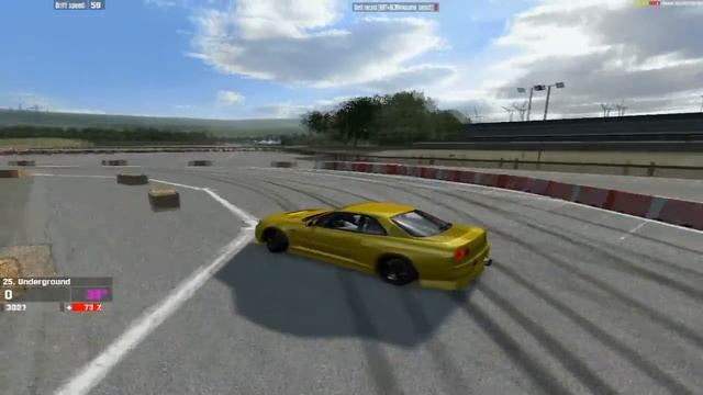 LFS Skyline R34 700HP Drift смотреть онлайн