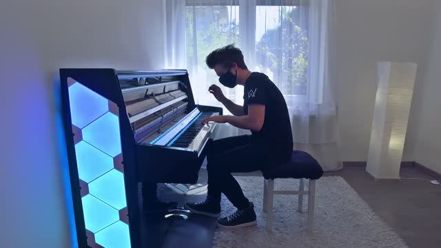 ALAN WALKER - ON MY WAY | QUARANTINE PIANO COVER Peter Buka