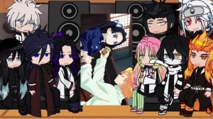 Hashiras react to the Kamaboko Squad | all parts | Demon slayer |
