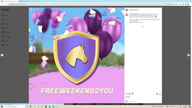 BIRTHDAY REDEEM CODES *WEEK 2* | Star Stable смотреть онлайн
