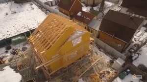 Строительство каркасного дома по индивидуальному проекту / Альвадом