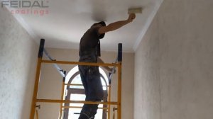 Облака на потолке из обычной краски, как сделать?