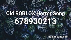 Old ROBLOX Horror Song Roblox ID - Roblox Music Code