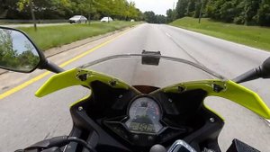 2016 Honda CBR300R |MPH | High Speed | Full Throttle | Top speed | Curves