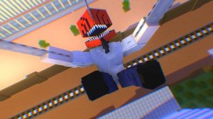 Chainsaw Man vs katana man (36-37 Chapter) Minecraft Animations 『チェンソーマン』