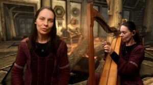 Jenny & Holger: The Dragonborn Comes (The Elder Scrolls V: Skyrim) harp, guitar & voice cover