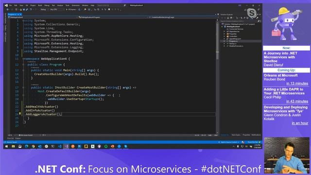 A Journey into .NET Microservices with Steeltoe смотреть онлайн