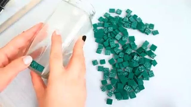 DIY: Декор банки своими руками /  Лепим из полимерной глины / Мастер класс / Декор предметов / Идеи