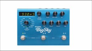 Strymon Bigsky Demo with Novation Xio