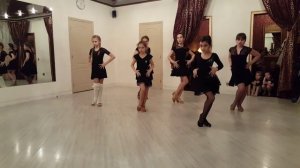 Самба Соло латина Связка Дети1 и Дети 2 начинающая группа