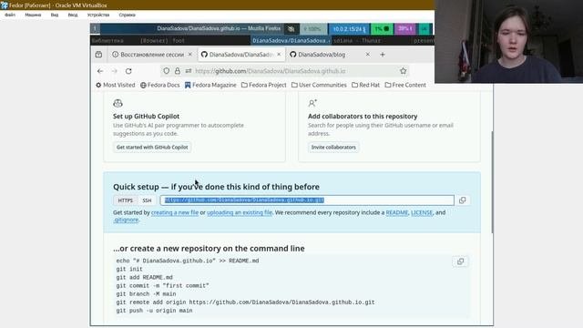 Индивидуальный проект. Этап 1. Выполнение