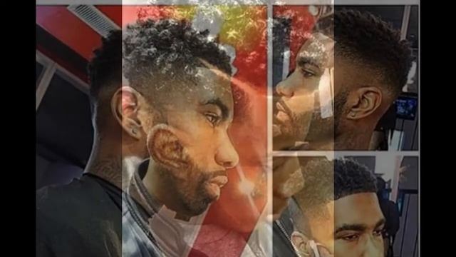 Curly Afro Fade Haircut Black Men смотреть онлайн